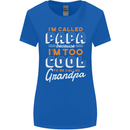 Grandparents Day I'm Called Papa Womens Wider Cut T-Shirt Royal Blue