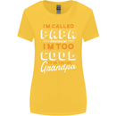 Grandparents Day I'm Called Papa Womens Wider Cut T-Shirt Yellow
