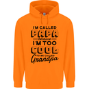 Grandparents Day Im Called Papa Childrens Kids Hoodie Orange