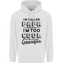 Grandparents Day Im Called Papa Childrens Kids Hoodie White