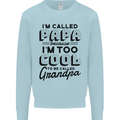 Grandparents Day Im Called Papa Kids Sweatshirt Jumper Light Blue