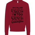 Grandparents Day Im Called Papa Kids Sweatshirt Jumper Red