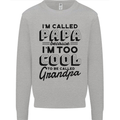 Grandparents Day Im Called Papa Kids Sweatshirt Jumper Sports Grey