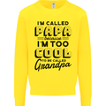 Grandparents Day Im Called Papa Kids Sweatshirt Jumper Yellow