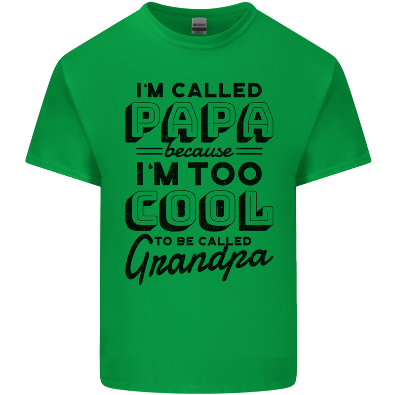 Grandparents Day Im Called Papa Kids T-Shirt Childrens Irish Green