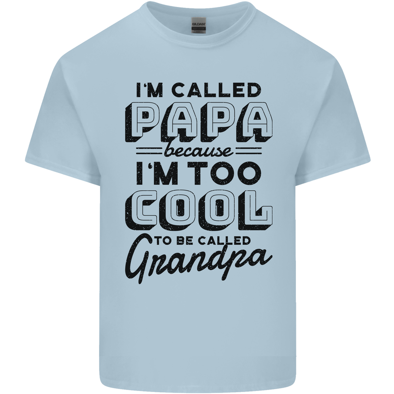 Grandparents Day Im Called Papa Kids T-Shirt Childrens Light Blue