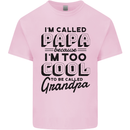 Grandparents Day Im Called Papa Mens Cotton T-Shirt Tee Top Light Pink