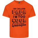 Grandparents Day Im Called Papa Mens Cotton T-Shirt Tee Top Orange