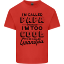 Grandparents Day Im Called Papa Mens Cotton T-Shirt Tee Top Red
