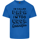 Grandparents Day Im Called Papa Mens Cotton T-Shirt Tee Top Royal Blue