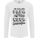 Grandparents Day Im Called Papa Mens Long Sleeve T-Shirt White