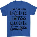 Grandparents Day Im Called Papa Mens T-Shirt 100% Cotton Royal Blue