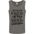 Grandparents Day Im Called Papa Mens Vest Tank Top Charcoal