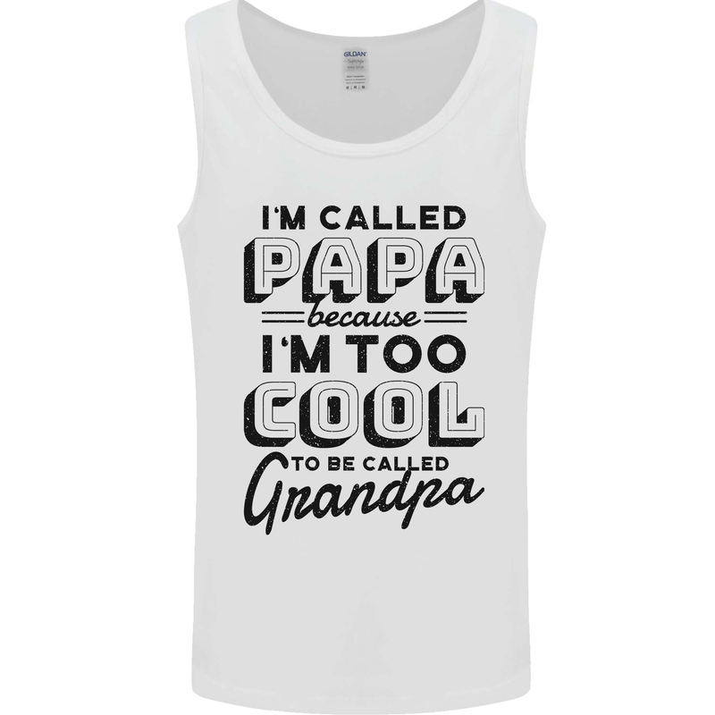 Grandparents Day Im Called Papa Mens Vest Tank Top White