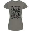 Grandparents Day Im Called Papa Womens Petite Cut T-Shirt Charcoal