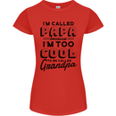 Grandparents Day Im Called Papa Womens Petite Cut T-Shirt Red