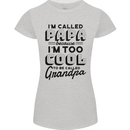 Grandparents Day Im Called Papa Womens Petite Cut T-Shirt Sports Grey