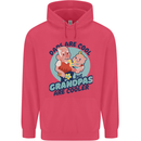 Grandpas are Cooler Grandparents Day Childrens Kids Hoodie Heliconia