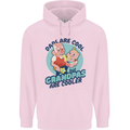 Grandpas are Cooler Grandparents Day Childrens Kids Hoodie Light Pink