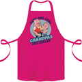 Grandpas are Cooler Grandparents Day Cotton Apron 100% Organic Pink