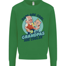 Grandpas are Cooler Grandparents Day Kids Sweatshirt Jumper Irish Green