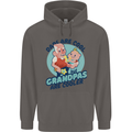 Grandpas are Cooler Grandparents Day Mens 80% Cotton Hoodie Charcoal