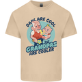 Grandpas are Cooler Grandparents Day Mens Cotton T-Shirt Tee Top Sand