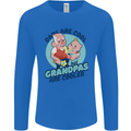 Grandpas are Cooler Grandparents Day Mens Long Sleeve T-Shirt Royal Blue
