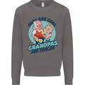 Grandpas are Cooler Grandparents Day Mens Sweatshirt Jumper Charcoal
