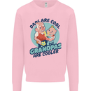 Grandpas are Cooler Grandparents Day Mens Sweatshirt Jumper Light Pink