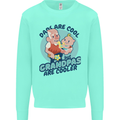 Grandpas are Cooler Grandparents Day Mens Sweatshirt Jumper Peppermint