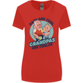 Grandpas are Cooler Grandparents Day Womens Wider Cut T-Shirt Red