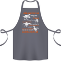 Grandson You Are My Favourite Dinosaur Cotton Apron 100% Organic Steel