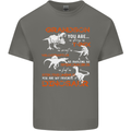 Grandson You Are My Favourite Dinosaur Mens Cotton T-Shirt Tee Top Charcoal