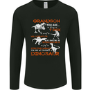 Grandson You Are My Favourite Dinosaur Mens Long Sleeve T-Shirt Black