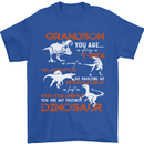 Grandson You Are My Favourite Dinosaur Mens T-Shirt Cotton Gildan Royal Blue