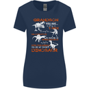 Grandson You Are My Favourite Dinosaur Womens Wider Cut T-Shirt Navy Blue