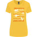 Grandson You Are My Favourite Dinosaur Womens Wider Cut T-Shirt Yellow