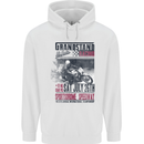 Grandstand Racing MotoGP Motorbike Biker Childrens Kids Hoodie White