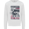 Grandstand Racing MotoGP Motorbike Biker Kids Sweatshirt Jumper White