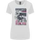 Grandstand Racing MotoGP Motorbike Biker Womens Wider Cut T-Shirt White