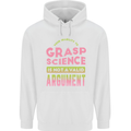 Grasp Science Funny Geek Nerd Physics Maths Childrens Kids Hoodie White