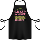 Grasp Science Funny Geek Nerd Physics Maths Cotton Apron 100% Organic Black