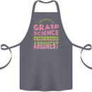 Grasp Science Funny Geek Nerd Physics Maths Cotton Apron 100% Organic Steel