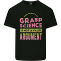 Grasp Science Funny Geek Nerd Physics Maths Kids T-Shirt Childrens Black