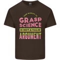 Grasp Science Funny Geek Nerd Physics Maths Kids T-Shirt Childrens Chocolate