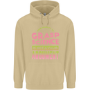 Grasp Science Funny Geek Nerd Physics Maths Mens 80% Cotton Hoodie Sand