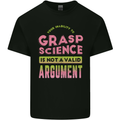 Grasp Science Funny Geek Nerd Physics Maths Mens Cotton T-Shirt Tee Top Black