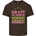 Grasp Science Funny Geek Nerd Physics Maths Mens Cotton T-Shirt Tee Top Dark Chocolate