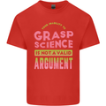 Grasp Science Funny Geek Nerd Physics Maths Mens Cotton T-Shirt Tee Top Red